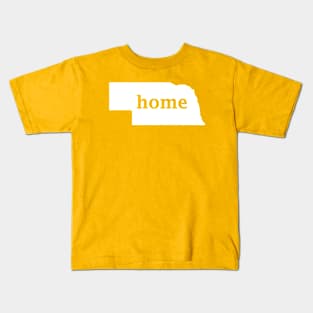 Nebraska Home Kids T-Shirt